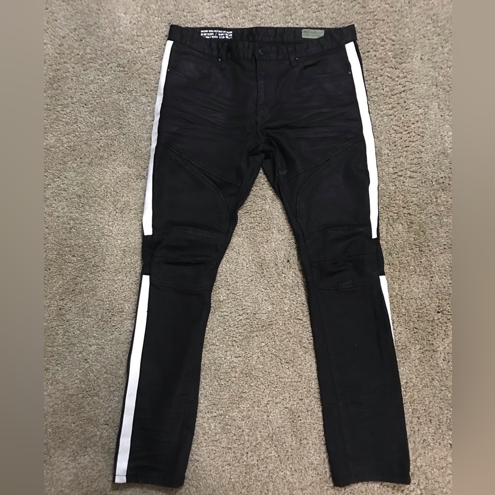 Wax Finished Motto Jeans